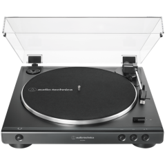 Audio-Technica AT-LP60X Stereo Turntable - Black | Premium Vinyl Experience & Modern Design